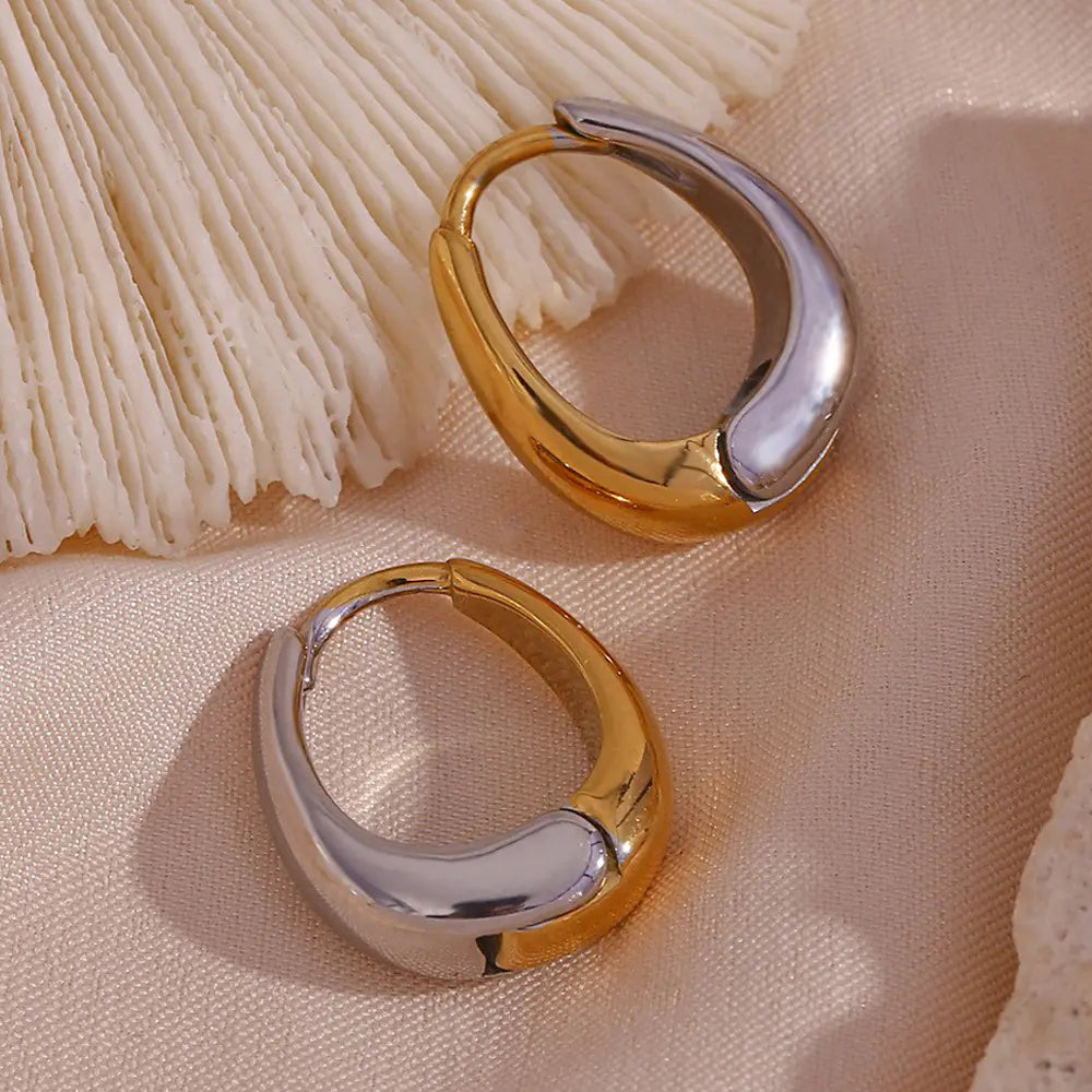 Minimalist Gold-Plated Earrings