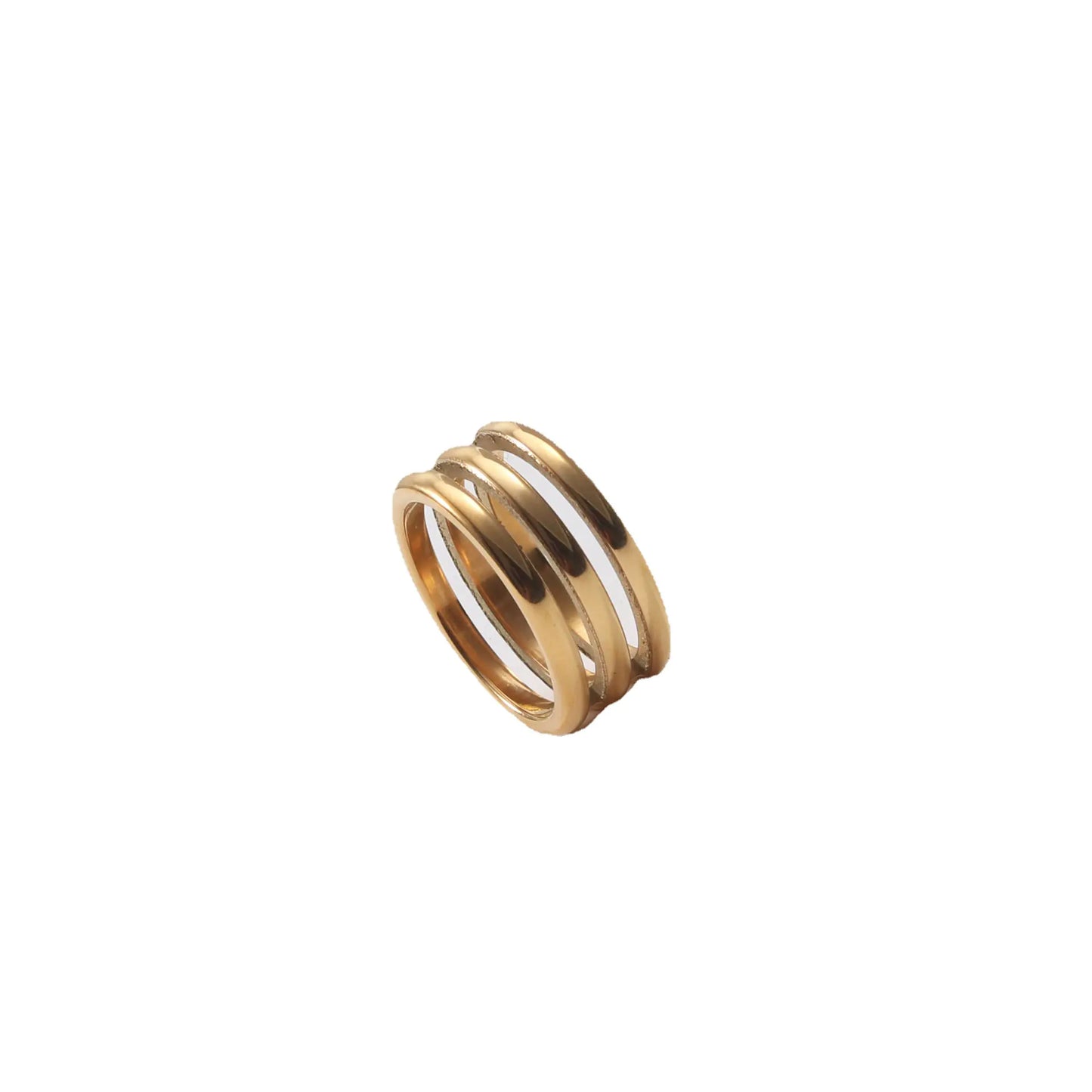 Luxe Gold Trio Ring