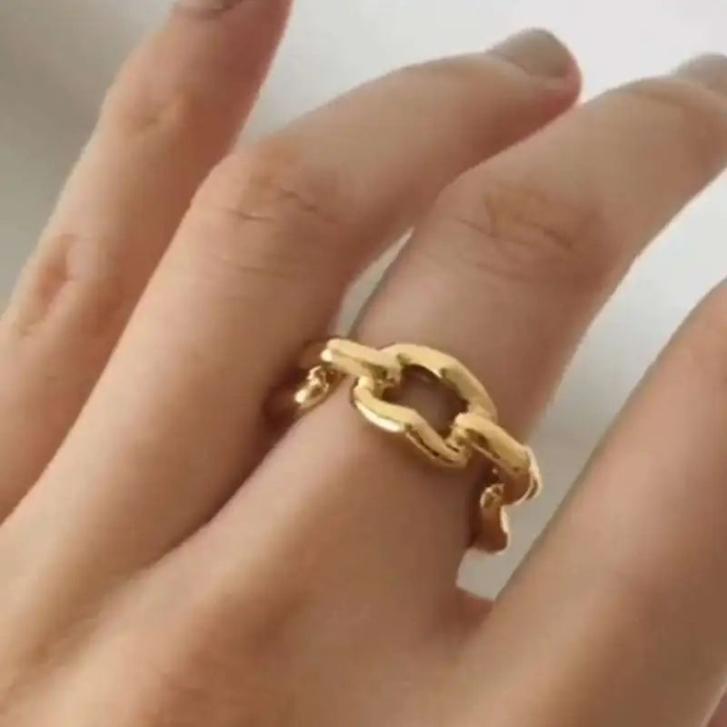 Gold Plated Pig Nose Ring