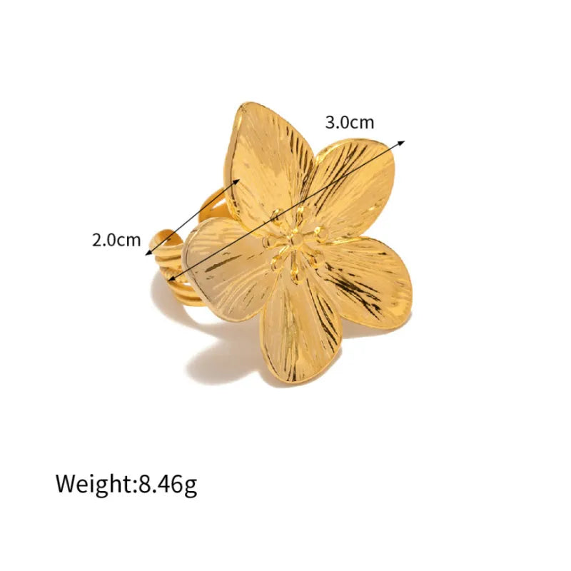 Sophisticated Gold-Tone Adjustable Band