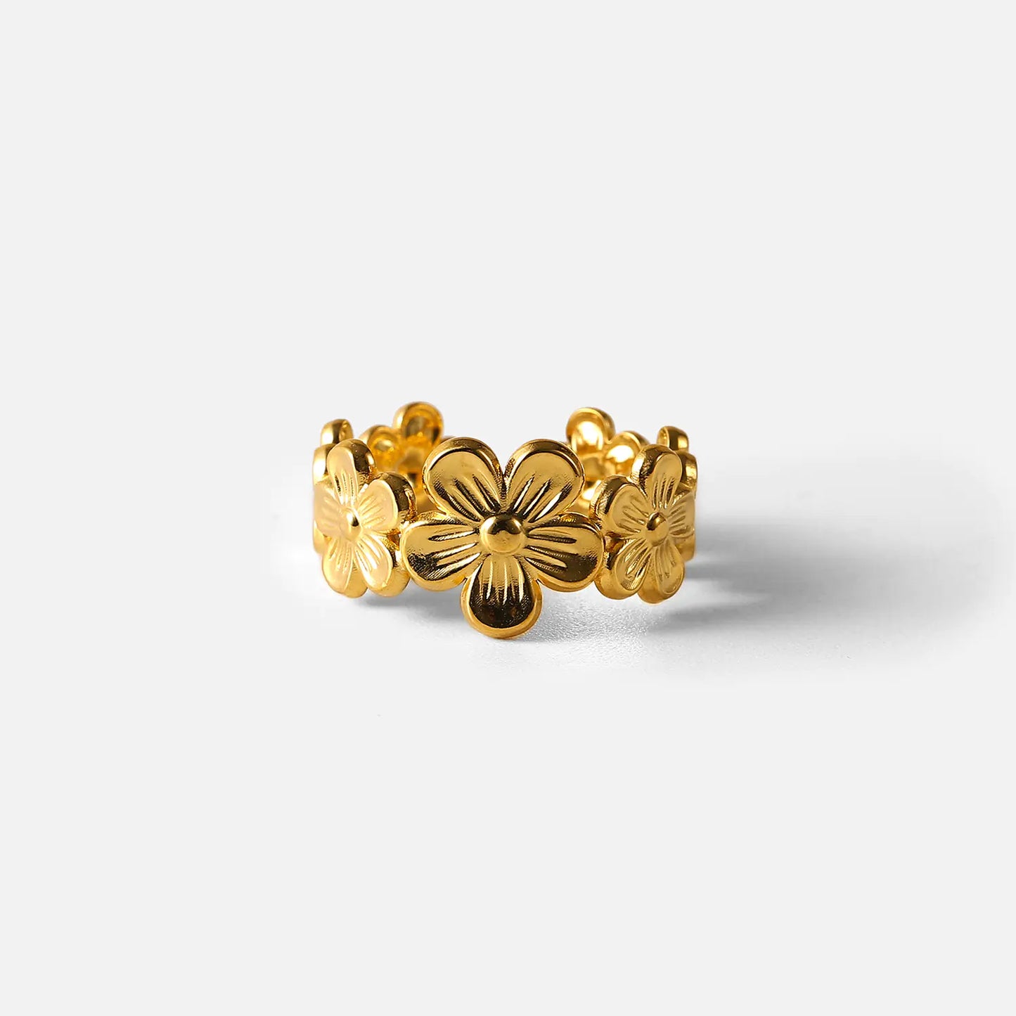 Flower design Gold Ring