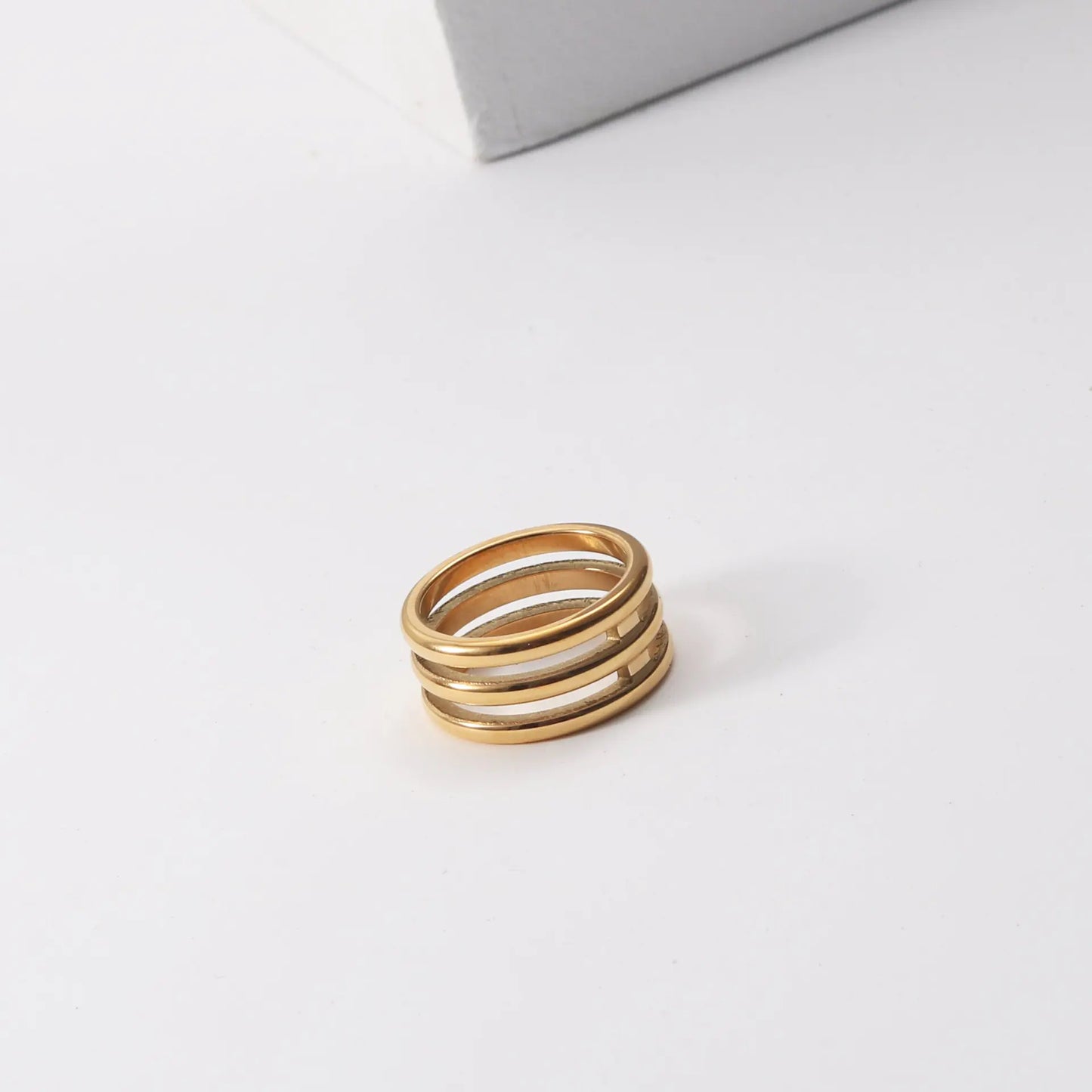 Luxe Gold Trio Ring