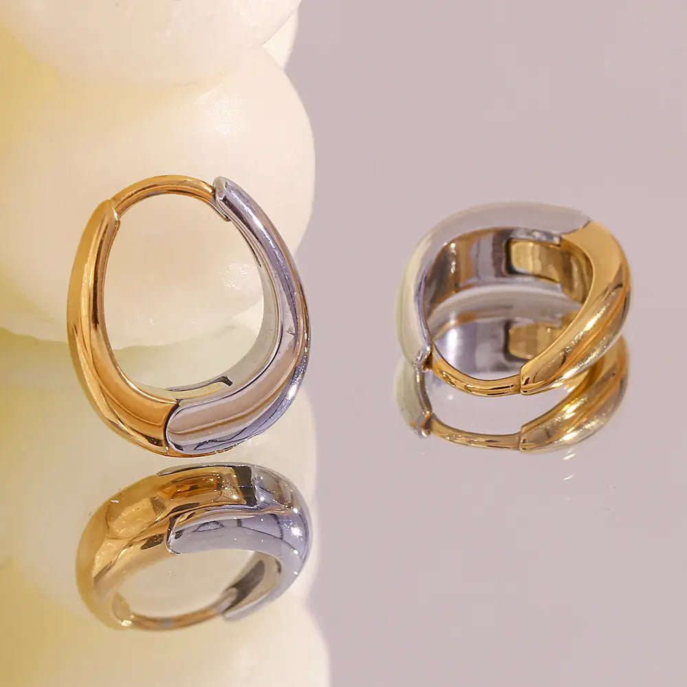 Minimalist Gold-Plated Earrings