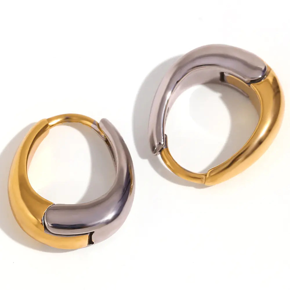 Minimalist Gold-Plated Earrings